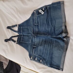 NWT Old Navy overall shorts XXL